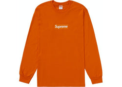 Supreme Box Logo L/S Tee Orange
