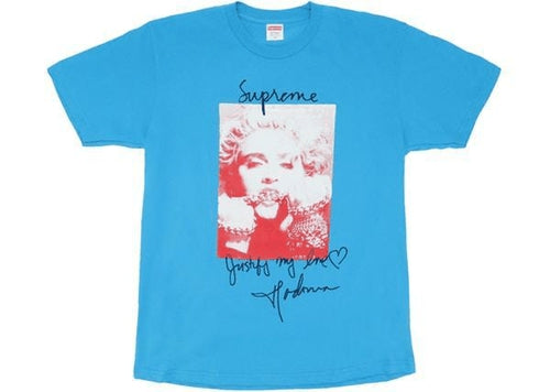 Supreme Madonna Tee Bright Blue