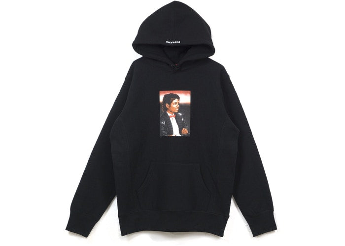 Supreme Michael Jackson Hooded Sweatshirt Black
