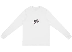 nike Travis Scott Cactus Jack For Nike SB Long Sleeve T-Shirt White