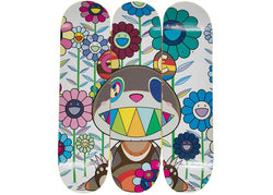 Takashi Murakami x ComplexCon Eden Skateboard Deck (Set of 3) Multicolor