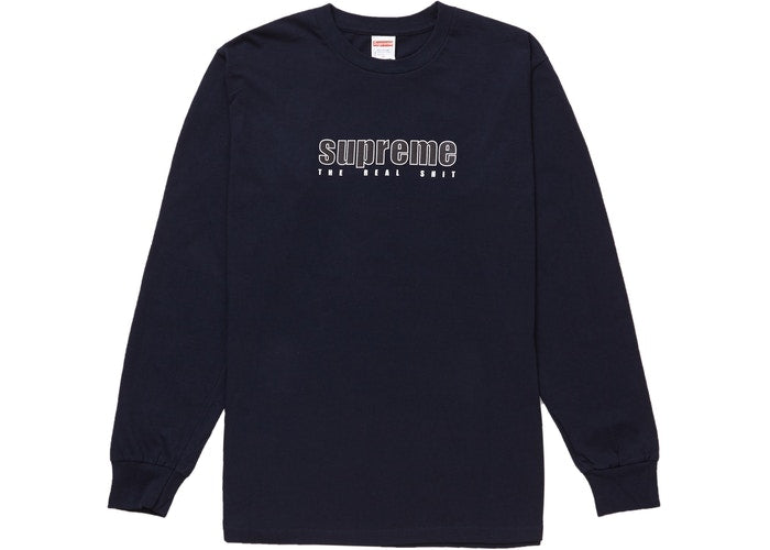 The Real Shit L/S Tee Navy