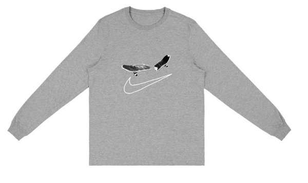 nike Travis Scott Cactus Jack For Nike SB Longsleeve T-Shirt II Grey