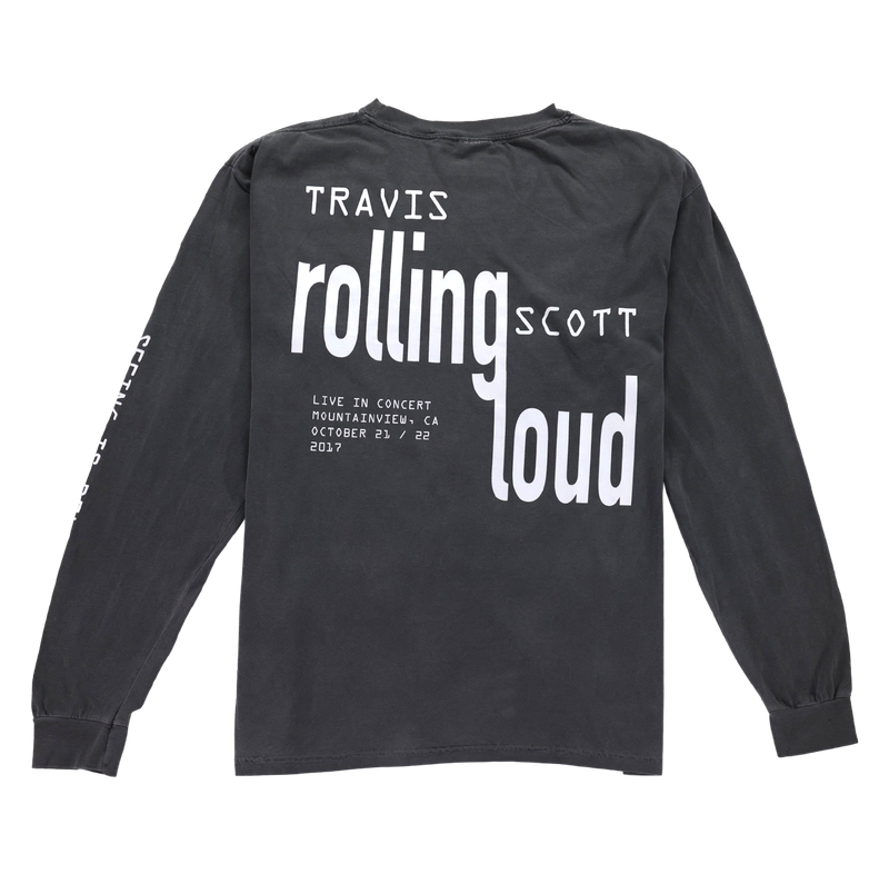 Travis Scott X Rolling Loud "Seeing Is Believing" Long Sleeve