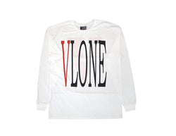 Vlone V-Red White Long sleeve Shirt
