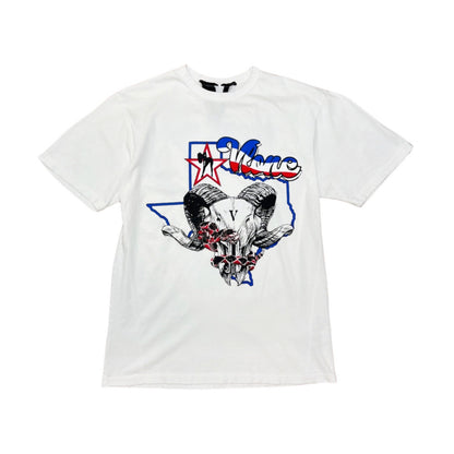 Vlone Texas Rams Shirt White