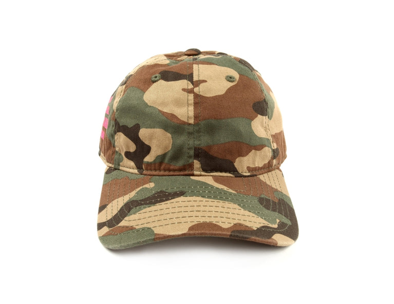 Antisocial Social Club Hat Camouflage Pink