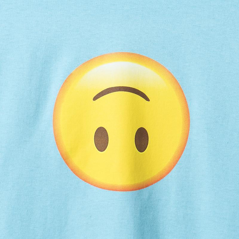 Antisocial Social Club Happy-Unhappy Emoji Aqua Tee