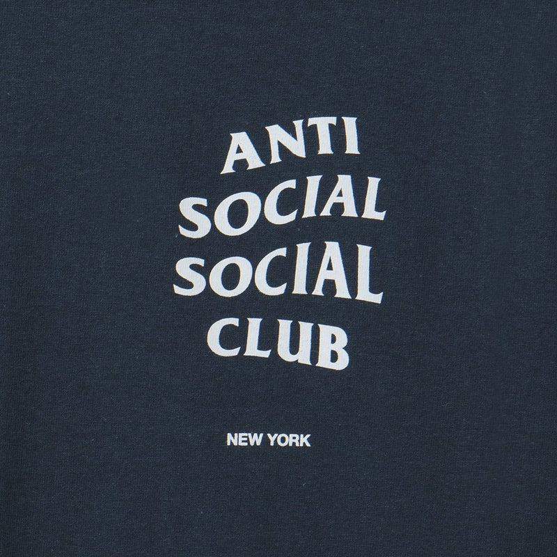 Antisocial Social Club New York Navy Tee