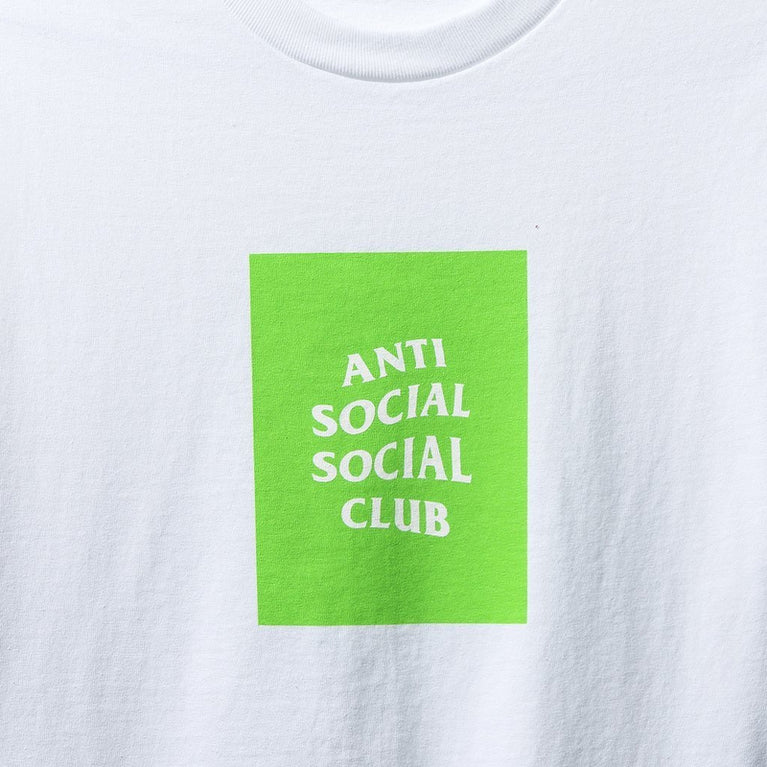 Antisocial Social Club Neon Green Tee