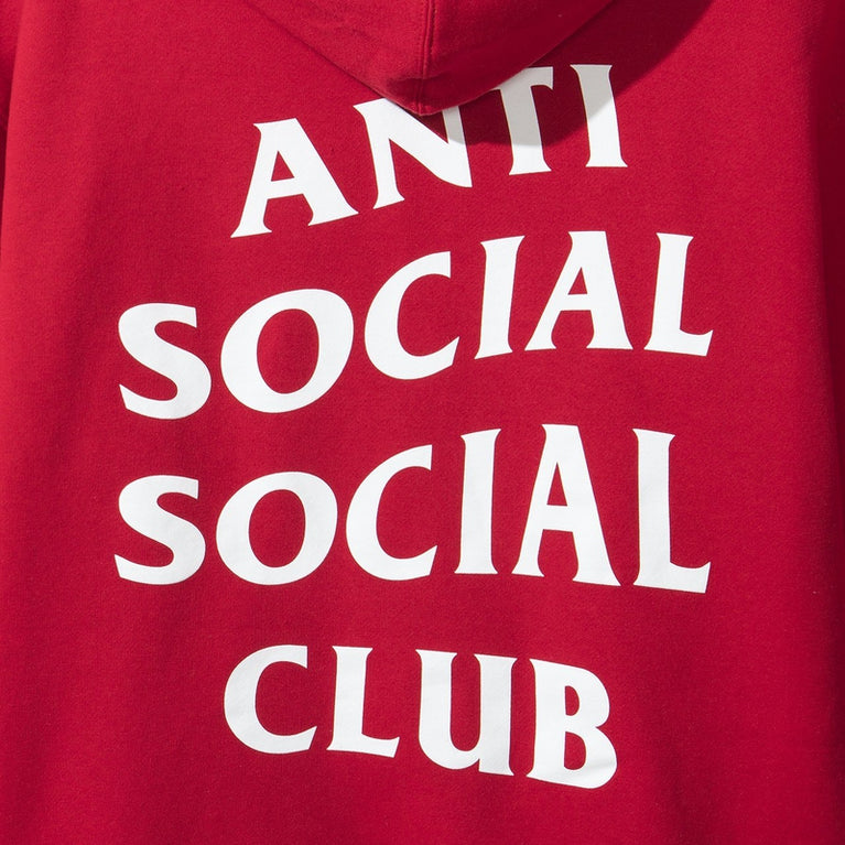 Antisocial Social Club Banchan Red Hoody
