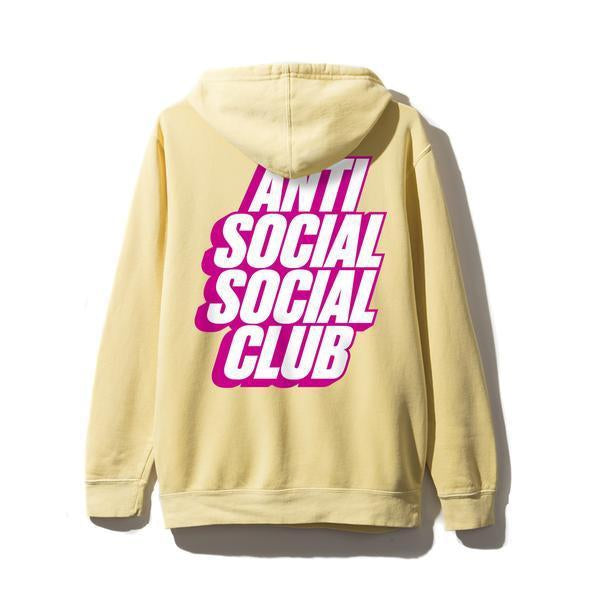 Antisocial Social Club (Asia Exclusive) Blocked Yellow Hoodie
