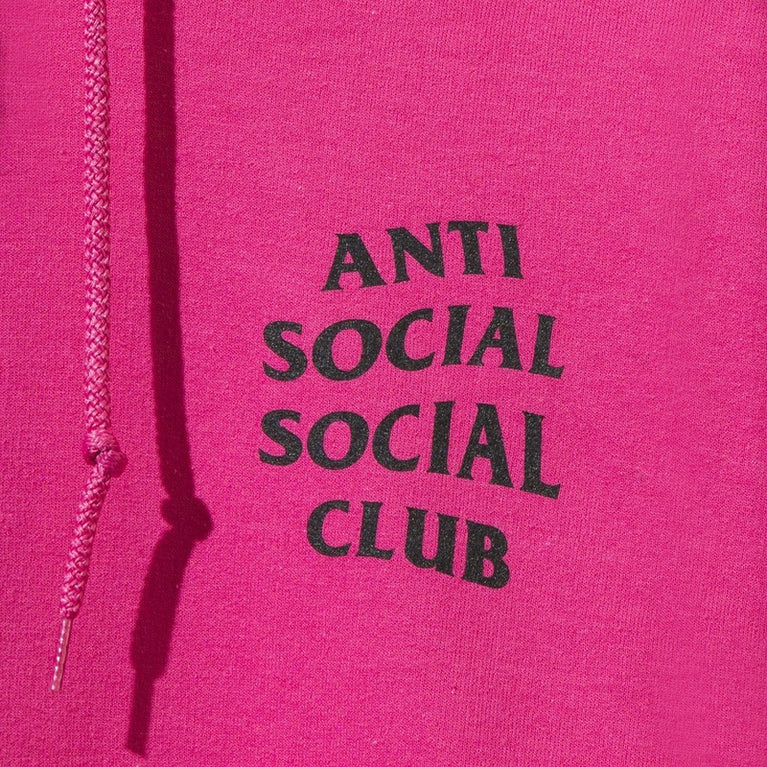 Antisocial Social Club Flamingo Hot Pink Hoodie
