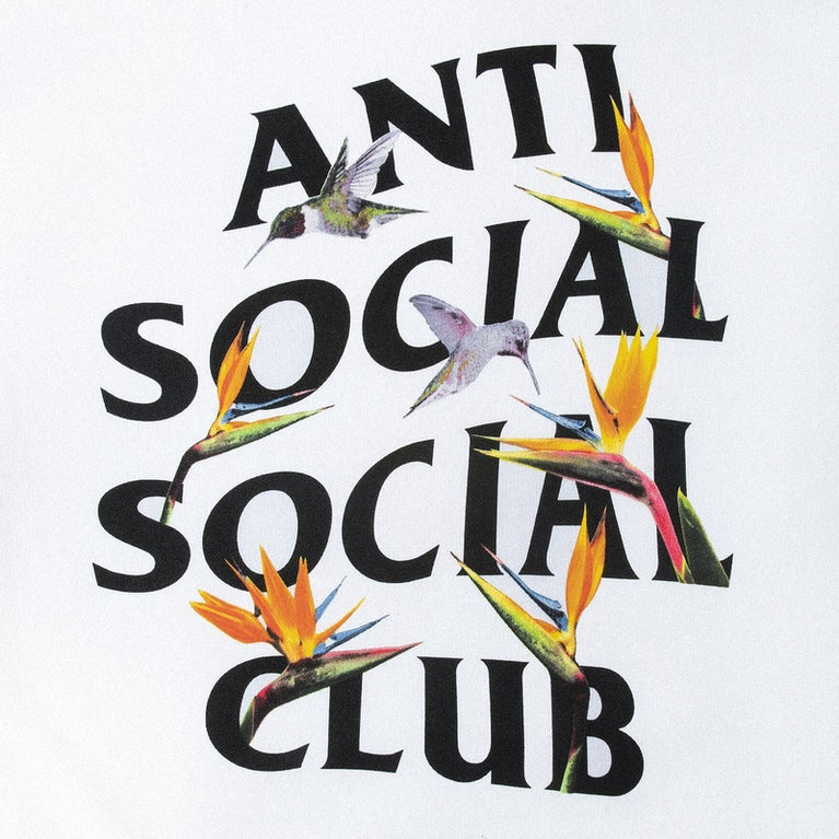 Antisocial Social Club PAIR OF DICE WHITE HOODIE