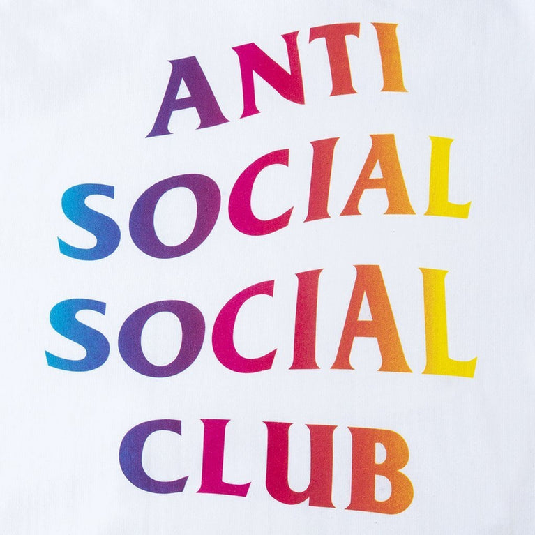 Antisocial Social Club MORE LOVE MORE HATE WHITE HOODIE