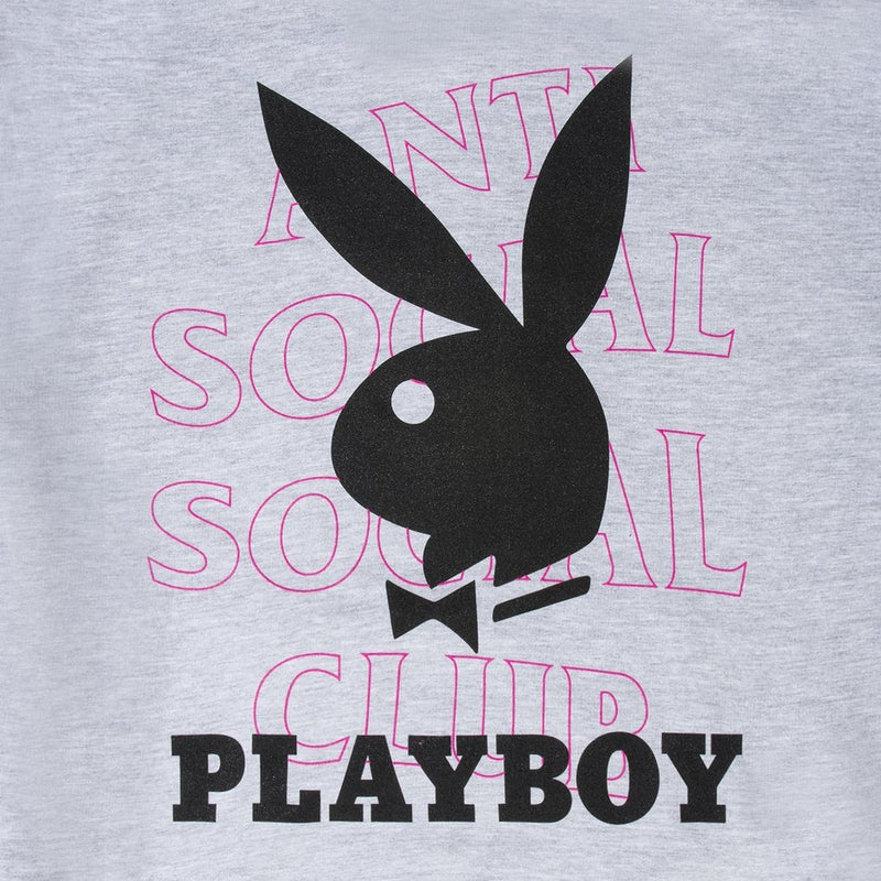 Antisocial Social Club PLAYBOY GREY HOODIE