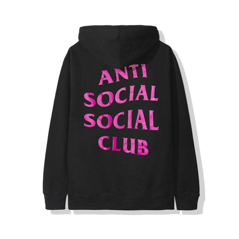 Antisocial Social Club STRAIGHT PIPE BLACK HOODIE