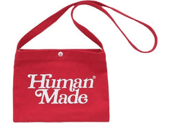 Human Made x Girls Don't Cry Satchel Red