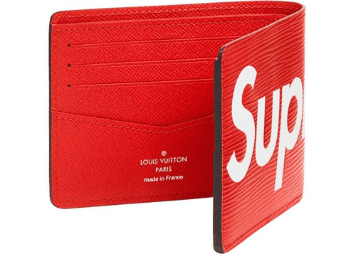 Louis Vuitton X Supreme Slender Wallet – Solestage