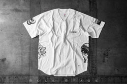 Supreme M.C. Escher Cotton Baseball Jersey White